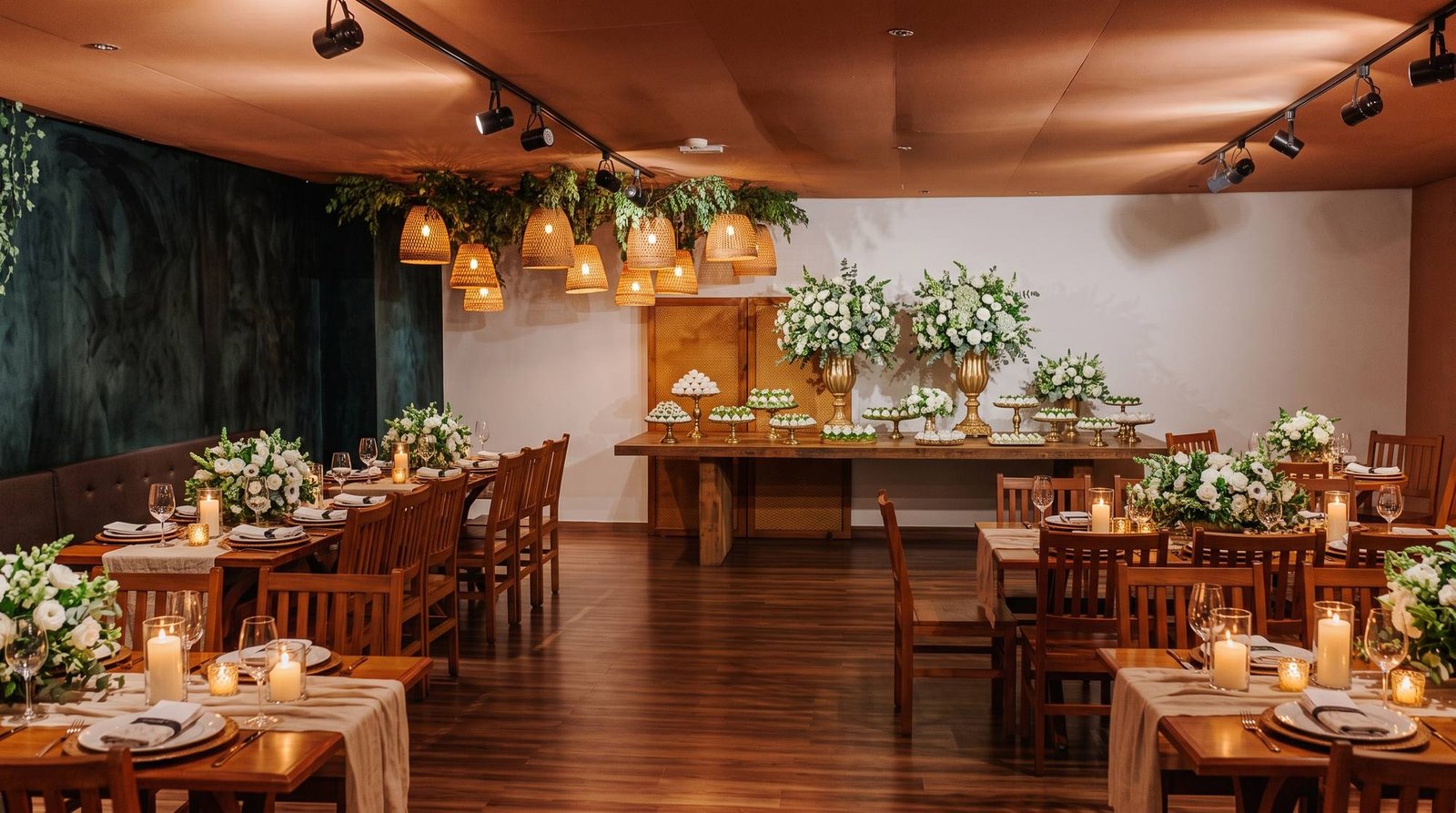O espaço pronto para o seu evento